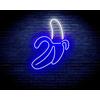 ADVPRO Banana Flex Silicone LED Neon Sign White & Blue st16s33-fnu0042-wb