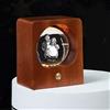 SHKINETARRY Luce notturna a sfera di cristallo personalizzata, foto di cristallo 3D personalizzate, base a LED con luce colorata, regalo personalizzato per donne, uomini, papà e mamme