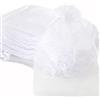 Duories 50 Sacchetti organza riempire,sacchetti regalo organza,sacchetti regalo con cordoncino,confezioni sacchetti per festival,feste,matrimoni,bomboniere,sacchetti per gioielli,lavanda,15 x 20 cm,bianco