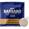 CAFFE' BARBARO Napoli CAFFÈ BARBARO 100 Cialde Carta Filtro 44 mm Miscela Dolce, Cremoso, Cioccolattoso