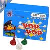 Sfiziosità Party Cipolline POP POP Colorate - Mega Kit da 500 Scoppi! 10 Scatoline Piene di Divertimento per Feste e Giochi - Cat F1