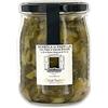 Il Tomolo Scarola con Olive Ammaccate e Capperi in Olio EVO - Prodotto Artiginale - Alta Qualità - Made in Italy - 350 grammi