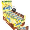 CAIYA Nestle Nesquik Maxi Choco Barretta di Cereali con Doppio Cioccolato a Latte Box 24x25g con Portachiavi CAIYA®