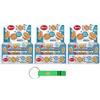 Beni Culinari Doria Dore' Frollini con Ripieno alla Vaniglia, biscotti di pasta frolla con crema alla vaniglia, 3 Confezioni Multipack BOX 20x75g + Portachiavi Beni Culinari in Omaggio