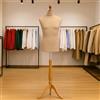 The Shopfitting Shop Uomo da sarto Manichino Bust Display Dummy Base tripod in legno