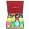 Twinings SCATOLA IN LEGNO 12 SCOMPARTI + PZ 120 BUSTINE TE' TISANE INFUSI E CAMOMILLE TWININGS