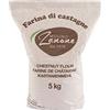 MOLINO ZANONE dal 1978 Molino Zanone Farina Di Castagne Senza Glutine Sfarinata Impalpabile Di Colore Bianco Ottenuta Dalla Macinazione Della Castagna Secca Ideale Per Svariate Preparazioni In Cucina, 5kg