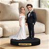 AGEUIRPOD Figurina Personalizzata con Foto, Statuetta Cartoon Stile Personalizzata Decorazione da Scrivaniain Acrilico, Idee Regalo Personalizzato per Coppia Famiglia Regali Compleanno Donna Uomo