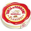 FLAMIGNI, Tortina Artigianale di Torrone Supremo Morbido alle Mandorle in Lattina, più Morbido e con Quantità Maggiore di Frutta Secca al 60%, Confezione Ideale come Regalo, 200 gr