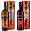 Sant'Orsola Casa Sant'Orsola - Althaia Vino Rosso e Bianco in Confezione Regalo con Gessetti, Selezione di Uva Italiana, 2x750ml