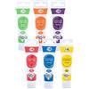 RAINBOW Dust ProGel Icing Colour Paste Gel Food Colouring Sugarcraft Set 6 Pack
