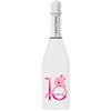 BRANDGIFT.IT Bottiglia Personalizzata Compleanno Santero 958 Spumante Extra Dry Perlage Floreale Bottiglie Personalizzate Anni Compiuti Ottimo Regalo Per Brindisi Originali (ROSA, 18 ANNI)