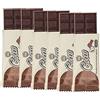 Generico Choco Zero Tavolette di Cioccolato Fondente Ripieno al Cocco Senza Zuccheri Aggiunti 25g 126 Calorie Cioccolato Senza Zucchero per Spuntino Palestra Senza Glutine Low Carbs