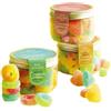 Zeus Party 2 barattolini di Caramelle gommose vegane -VEGanGummy- 90 grammi gusto Agrumi o Frutta (Mix)