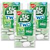 Generico 3X TWO Menta Fresca & Dolce Confetti con Doppio Strato gusto menta verde e dolce, Senza Zuccheri, per tic tac 38,5g