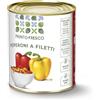 Pronto Fresco Peperoni a Filetti Greci Peperoni Rossi e Gialli Tagliati a Filetti Latta 800 g