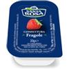 Santa Rosa Confettura monodose per Hotel Santa Rosa in vaschetta da 20 grammi - Box da 100 Vaschette (Fragola)