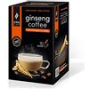 King Cup - 1 Confezione da 10 Bustine Solubili di Ginseng con Zucchero di Canna, 10 Stick da 9 Gr per Bevanda al Gusto di Ginseng da Aggiungere a 60 Ml di Acqua Calda, Senza Glutine e Senza Lattosio