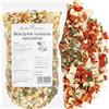Kuchnia Zdrowia Verdure Essiccate 500g - Naturali Senza Additivi, Ideale per Brodo, Zuppe e Cucina Sana, Mix Pronto all'Uso per Sapore Genuino e Veloce - KUCHNIA ZDROWIA