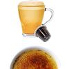 KICKKICK Capsule Aromatizzate Crème Brûlée Compatibili Nespresso (10pz) Capsule Solubili Kickkick per Nespresso, Bevanda Calda Cremosa a Base di Latte e Caramello