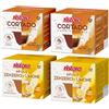 Generico Set 80 Capsule Ristora Compatibili con le Macchine ad uso domestico Nescafè®* Dolce Gusto®* 40 Cortado 40 Infuso Zenzero e Limone