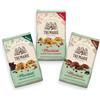 CAIYA Tre Marie Mix Antica Marca i Morbidi Frollini con Cioccolato, Mirtilli Rossi e Nocciole 300g - NOVITA' 2023 [3 Confezioni]