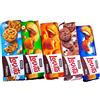 Generico Roshen Lovita, Set di Biscotti Assortiti, 5 Confezioni da 127g, Gusti Multipli