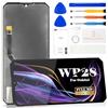 SRJTEK Kit di riparazione per display LCD Oukitel WP28 per Oukitel WP28, sostituzione schermo touch digitizer (nero, senza cornice)