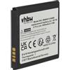 vhbw batteria sostituisce Alcatel BY80, BY78, CAB32A0000C1, TLiB32A, CAB32A0000C2 per smartphone cellulare (1650mAh, 3,7V, Li-Ion)