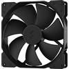 Fractal Design Dynamic X2 PWM GP-18 180 mm High Durability LLS Bearing Black Edition Radiator Optimized Computer Case Fan