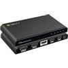 Techly 306653 Splitter HDMI 4K UHD 3D 4 Vie Nero