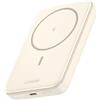 UGREEN Nexode Power Bank Magnetico 10000mAh, Caricatore Portatile Wireless con 20W USB C Ricarica Rapida PD QC 3.0, Compatibile con iPhone 17 Pro Max Air 16 15 14 13 12 Mini Plus Pro Max (Beige)