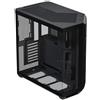 APNX V1 Custodia per PC Mid-Tower ATX a doppia camera ATX, pannelli in vetro panoramici, 10 slot per ventole, supporto radiatore da 360 mm, aspirazione angolare anteriore 16 cm x 2, supporto per GPU