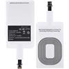 ASHATA Qi Wireless Adapter Adapter Modulo di Ricarica del Ricevitore Modulo di Ricarica Qi per Telefono Android Type-C (per iOS)