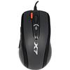 A4tech A4 Tech Oscar - Mouse ottico da gioco X-710BK con porta USB, 2000 DPI, nero per Windows 2000/XP/MCE2005/XP (x64)/2003 (x64)/Vista