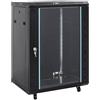 vidaXL Armadio di Rete 15U con Piedini girevoli 19 IP20 60x45x86 cm
