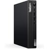Lenovo ThinkCentre M75q Gen 5 12RQ - Mini - Ryzen 5 Pro 8500GE / 3.4 GHz - RAM 16 GB - SSD 512 GB NVMe - Radeon 740M - 1GbE, Wi-Fi 6E, Bluetooth 5.3 - WLAN: 802.11a/b/g/n/ac/ax (Wi-Fi 6E)