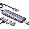 UGREEN Revodok USB C Hub PD100W, 4K HDMI, 3 USB A 3.0 5 Gbps USB C Dock USB C Adattatore multiporta compatibile con iPhone 15 Serie, Galaxy S24, Surface, MacBook Pro/Air, iPad Pro, Steam Deck ecc.