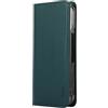 nincyee Custodia a portafoglio per Honor Magic V3 5G, modello classico litchi in pelle di alta qualità, antiurto, con RFID, antifurto, con slot per schede, verde