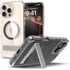 Spigen Cover per iPhone 16 Pro Max, Ultra Hybrid S MagFit, Compatibile con MagSafe - Clear Grafite