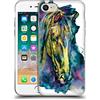 Head Case Designs Licenza Ufficiale Riza Peker Cavallo Animali Custodia Cover in Morbido Gel Compatibile con Apple iPhone 7/8 / SE 2020 & 2022