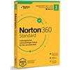 Symantec Norton 360 Standard 1 User (1 Dispositivo) / 1 Jahr 10GB Piattaforma di Sicurezza Cloud