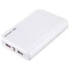 Cvoepobey Caricatore USB Portatile 5V 2A 18650 Power Bank Battery Box per IPhone6 Smartphone Colore:Bianca