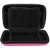 VBESTLIFE Custodia da Trasporto per 3DS XL, Nuovo 3DS XL, Nuovo 2DS XL, Borsa per Viaggi di Protezione Protettiva con Cinghia con Cinturino da Polso, 8 Slot per Cartucce di Gioco (PINK)