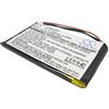 Cameron Sino CS-IQN760SL Batteria 1250mAh compatibile con [GARMIN] Nuvi 3590, Nuvi 3590LMT, Nuvi 700 (3 wires), Nuvi 710, Nuvi 710T, Nuvi 760, Nuvi 760T, Nuvi 765, Nuvi 765T sostituisce 361-00019-11, 361-00019-