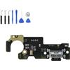 Eutoping Porta di Ricarica USB per Xiaomi Poco M3 Pro 5G Xiaomi Redmi Note 10 5G Dock Connector Charger Board Flex Cable Assembly Sostituzione con Strumento