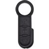 LAGE Pulsanti di Ricambio in Plastica per Chiave Telecomando Fiat Grande Punto Evo Panda Bravo Stilo 500 Lancia Y Delta Musa Nero 3 Tasti