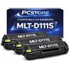 PcStore 3 TONER MLT-D111S Toner Compatibile Cartuccia Sostituzione per Samsung MLT-D111L 111L 111S Toner per Xpress M2070 M2026W M2070W M2020W M2020 M2022 M2022W M2026 M2070F M2070FW