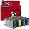 Genérico PGI1500XL 9182B001 9193B001 9194B001 9195B001 confezione 4 cartucce d'inchiostro compatibili con Canon PGI1500XL per Maxify MB 2050, 2150, 2155, 2350, 2750, 275