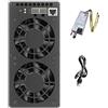 Generic Mini Doge Goldshell - Minatore Doge Coin & LTC Miner Goldshell Mini Doge 3 ASIC Dogecoin Miner 700MH/S 400W Low Power Doge Miner (versione normale con PSU)